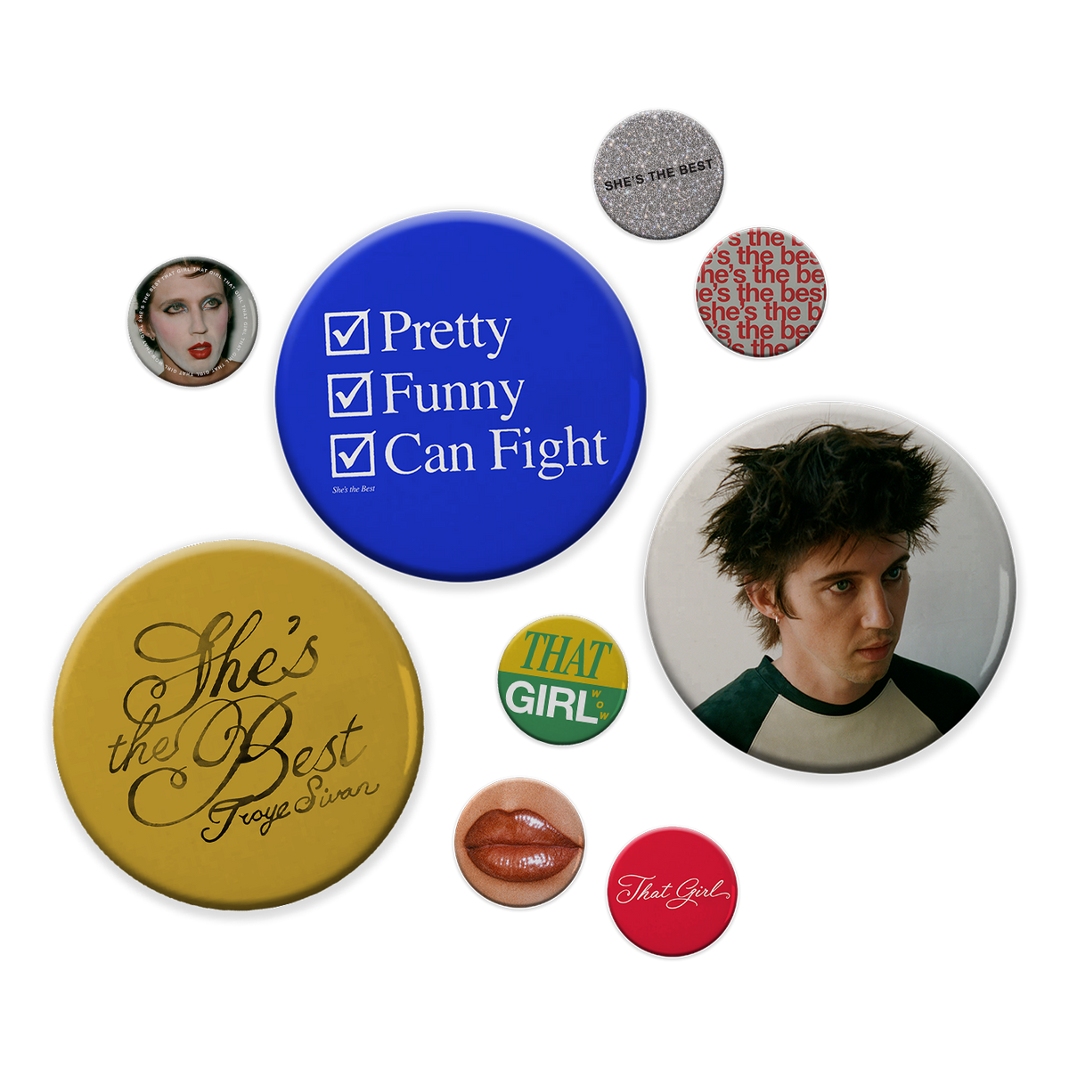 She's the Best Pin Pack