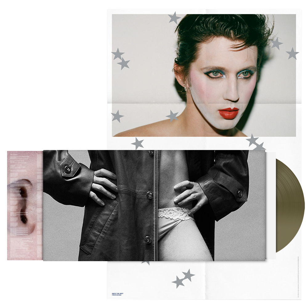 She's the Best - Store Exclusive Transparent Burnt Vinyl with Collectible Randomized Poster Open 3