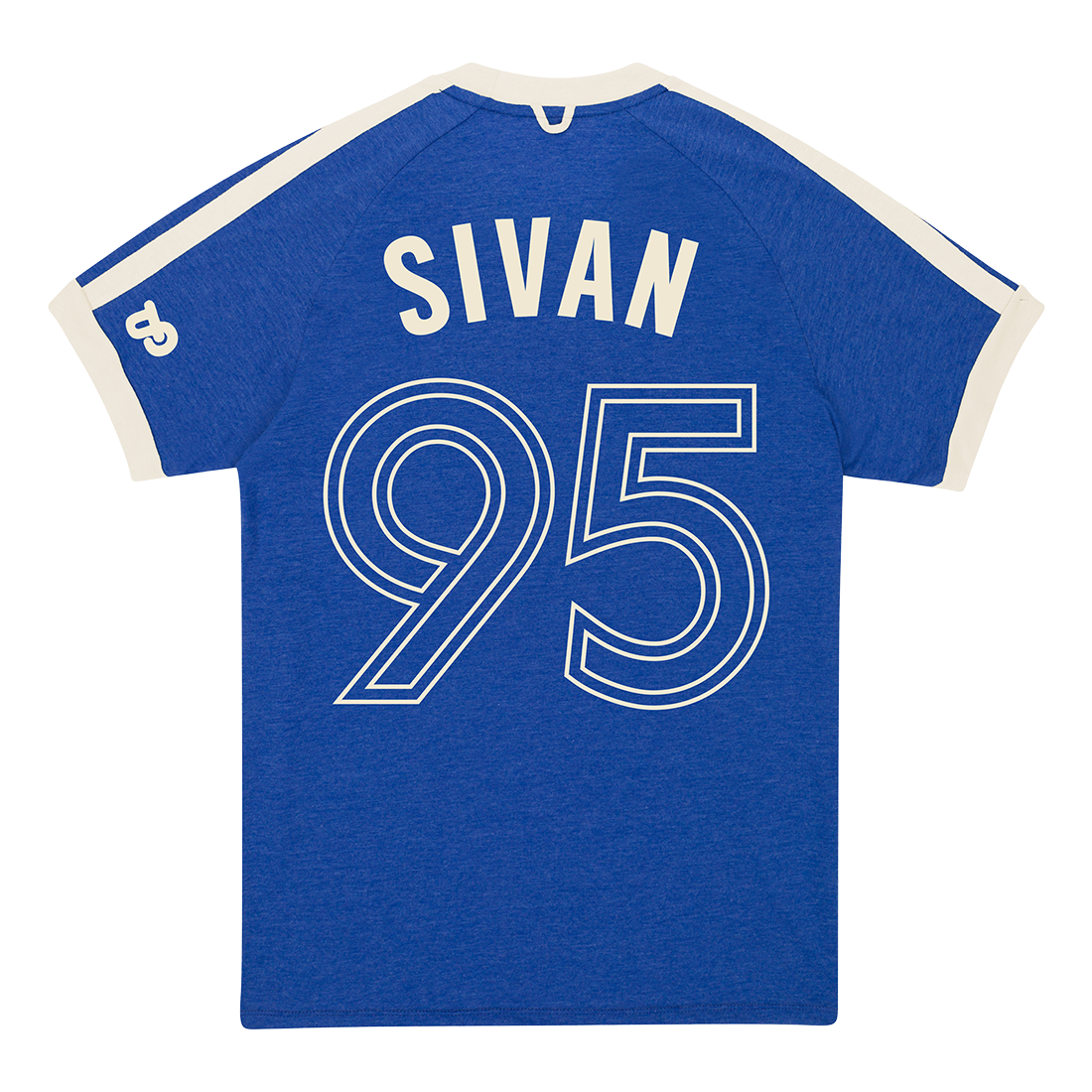 RUSH SPORTS CO 95 BLUE TEE BACK